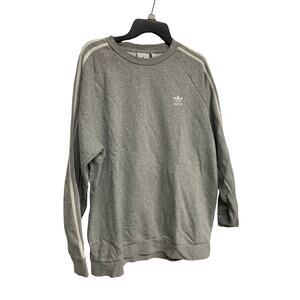 Adidas Originals Trefoil Crewneck Sweatshirt Gray XL - Unisex Pullover